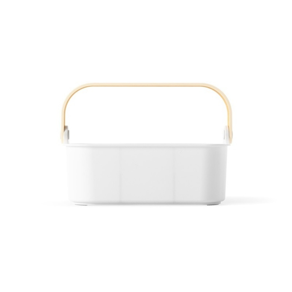 Basket, UMBRA BELLWOOD BIN, 29x 17,5 x H 13 cm, White / Nature in the group Storage / Cleaning and waste sorting / Cleaning baskets at SmartaSaker.se (40750)