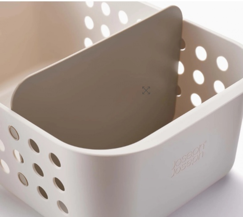 Storage Basket, , EASY STORE LARGE, 24 x 35 x H 15,8 cm , Joseph Joseph, Light grey in the group Storage / Storage boxes / JosephJoseph storage boxes at SmartaSaker.se (40752)
