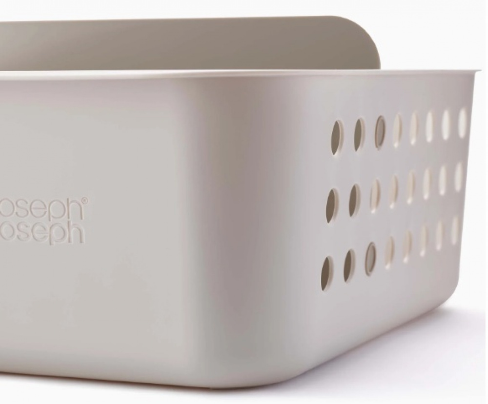 Storage Basket, , EASY STORE LARGE, 24 x 35 x H 15,8 cm , Joseph Joseph, Light grey in the group Storage / Storage boxes / JosephJoseph storage boxes at SmartaSaker.se (40752)