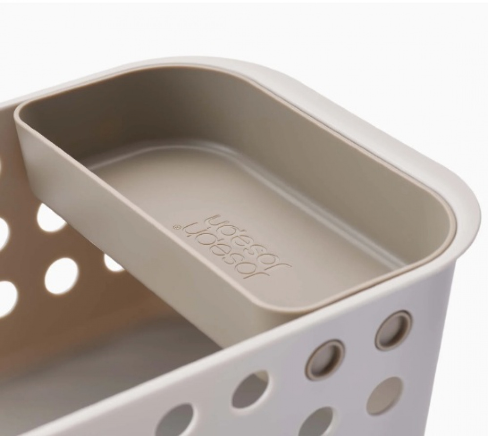 Storage Basket, EASY STORE COMPACT, 18,5 x 29 x H 13,3 cm , Joseph Joseph, Light grey in the group Storage / Storage boxes / JosephJoseph storage boxes at SmartaSaker.se (40754)