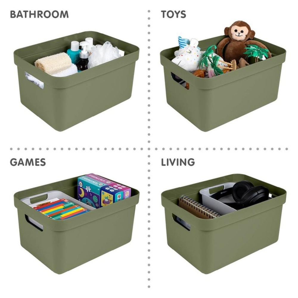 Storage Basket, 13 Liter, SIGMA BASKET MEDIUM, 35 x 24,6 x H18,3 cm in the group Storage / Storage boxes at SmartaSaker.se (40759)