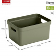 Storage Basket, 13 Liter, SIGMA BASKET MEDIUM, 35 x 24,6 x H18,3 cm