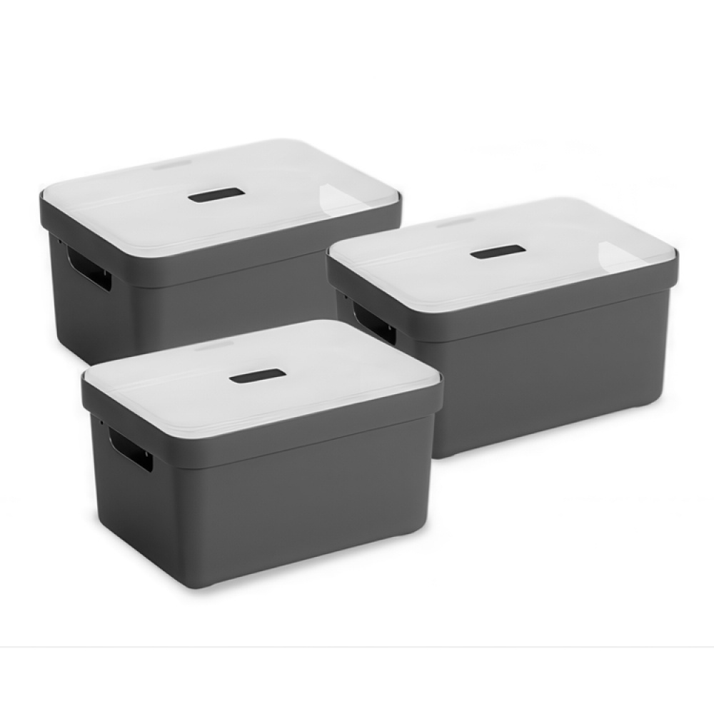 Storage Basket, 13 Liter, SIGMA BASKET MEDIUM, 35 x 24,6 x H18,3 cm in the group Storage / Storage boxes at SmartaSaker.se (40759)