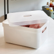 Storage Basket, 13 Liter, SIGMA BASKET MEDIUM, 35 x 24,6 x H18,3 cm, White Storage Basket, 13 Liter, SIGMA BASKET MEDIUM, 35 x 24,6 x H18,3 cm, White