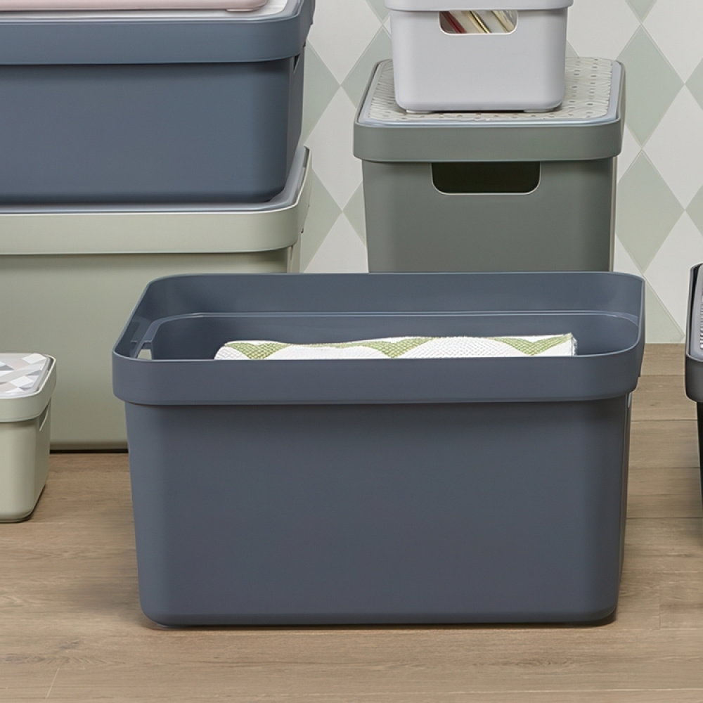 Storage Basket, 18 Liter, SIGMA BASKET HIGH, Blue in the group Storage at SmartaSaker.se (40761)