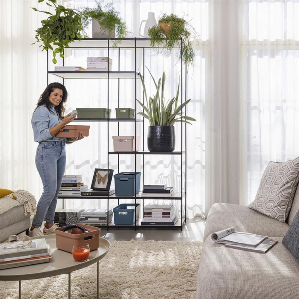 Storage Basket, 18 Liter, SIGMA BASKET HIGH, Blue in the group Storage at SmartaSaker.se (40761)