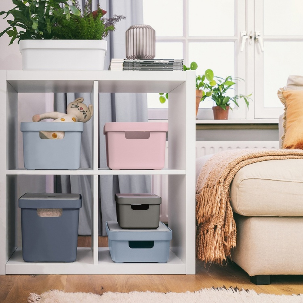 Storage Basket, 18 Liter, SIGMA BASKET HIGH, Blue in the group Storage at SmartaSaker.se (40761)