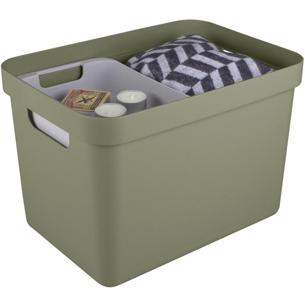 Storage Basket, 18 Liter, SIGMA BASKET HIGH, 35 x 24,6 x H24,3 cm in the group Storage / Storage boxes at SmartaSaker.se (40762)