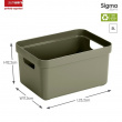 Storage Basket, 5 Liter, SIGMA BASKET SMALL, 25,2 x 17,5 x H12,2 cm
