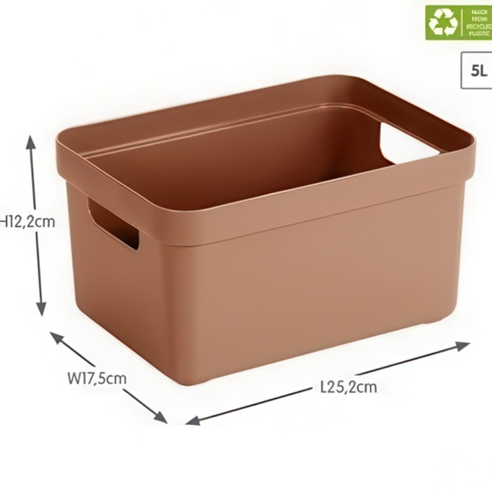 Storage Basket, 5 Liter, SIGMA BASKET SMALL, 25,2 x 17,5 x H12,2 cm in the group Storage / Storage boxes at SmartaSaker.se (40764)