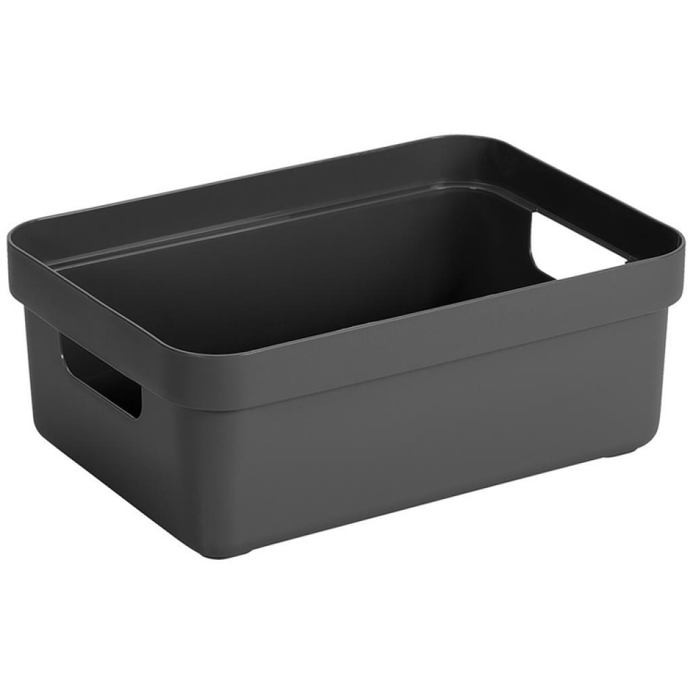 Storage Basket, 9 Liter, SIGMA BASKET LOW, 35 x 24,6 x H12,2 cm in the group Storage / Storage boxes at SmartaSaker.se (40765)