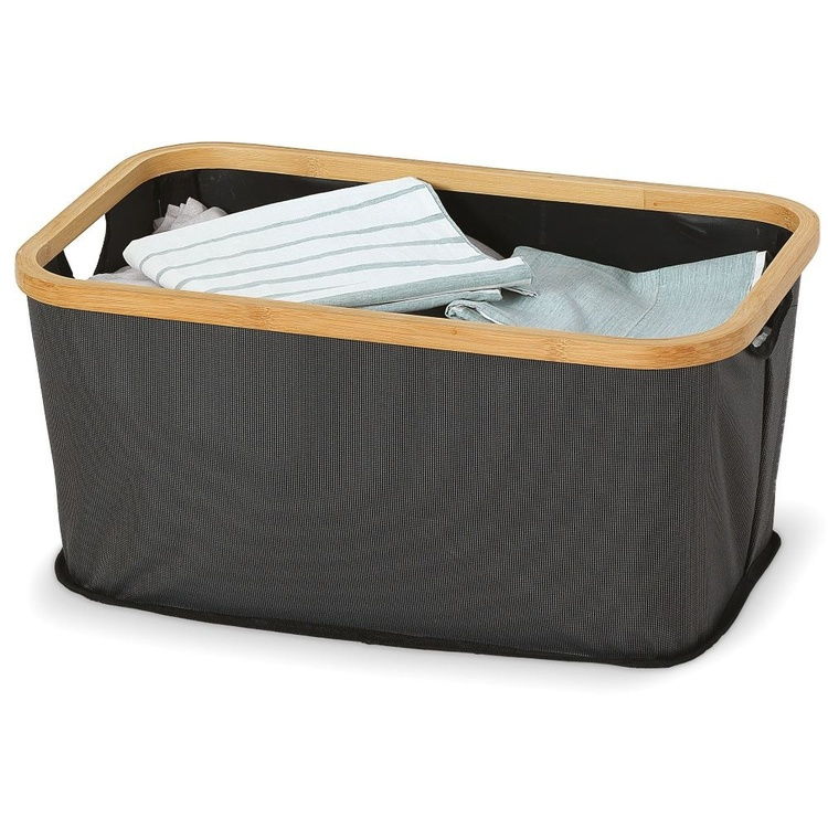 Basket, CECTA PER BUCATO, 54 x 34 x H 25 cm, Grey / Bamboo in the group Storage / Wardrobe storage / Sorting boxes at SmartaSaker.se (40766)