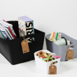 Storage basket, KOZIOL BOXXX ECO SMALL, 13 x 19 x H 11 cm, Beige Storage basket, KOZIOL BOXXX ECO SMALL, 13 x 19 x H 11 cm, Beige