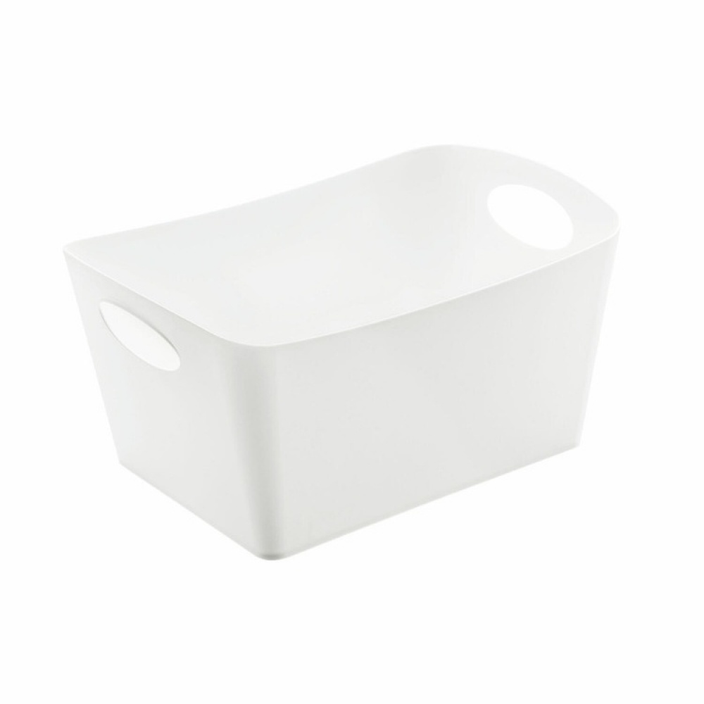 Storage basket, KOZIOL BOXXX ECO MEDIUM, 20 x 30 x H 15 cm, White in the group Storage / Cleaning and waste sorting / Cleaning baskets at SmartaSaker.se (40771)