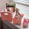Storage basket, KOZIOL BOXXX ECO MEDIUM, 20 x 30 x H 15 cm, White Storage basket, KOZIOL BOXXX ECO MEDIUM, 20 x 30 x H 15 cm, White