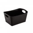 Storage basket, KOZIOL BOXXX MEDIUM, 20 x 30 x H 15 cm, Black Storage basket, KOZIOL BOXXX MEDIUM, 20 x 30 x H 15 cm, Black