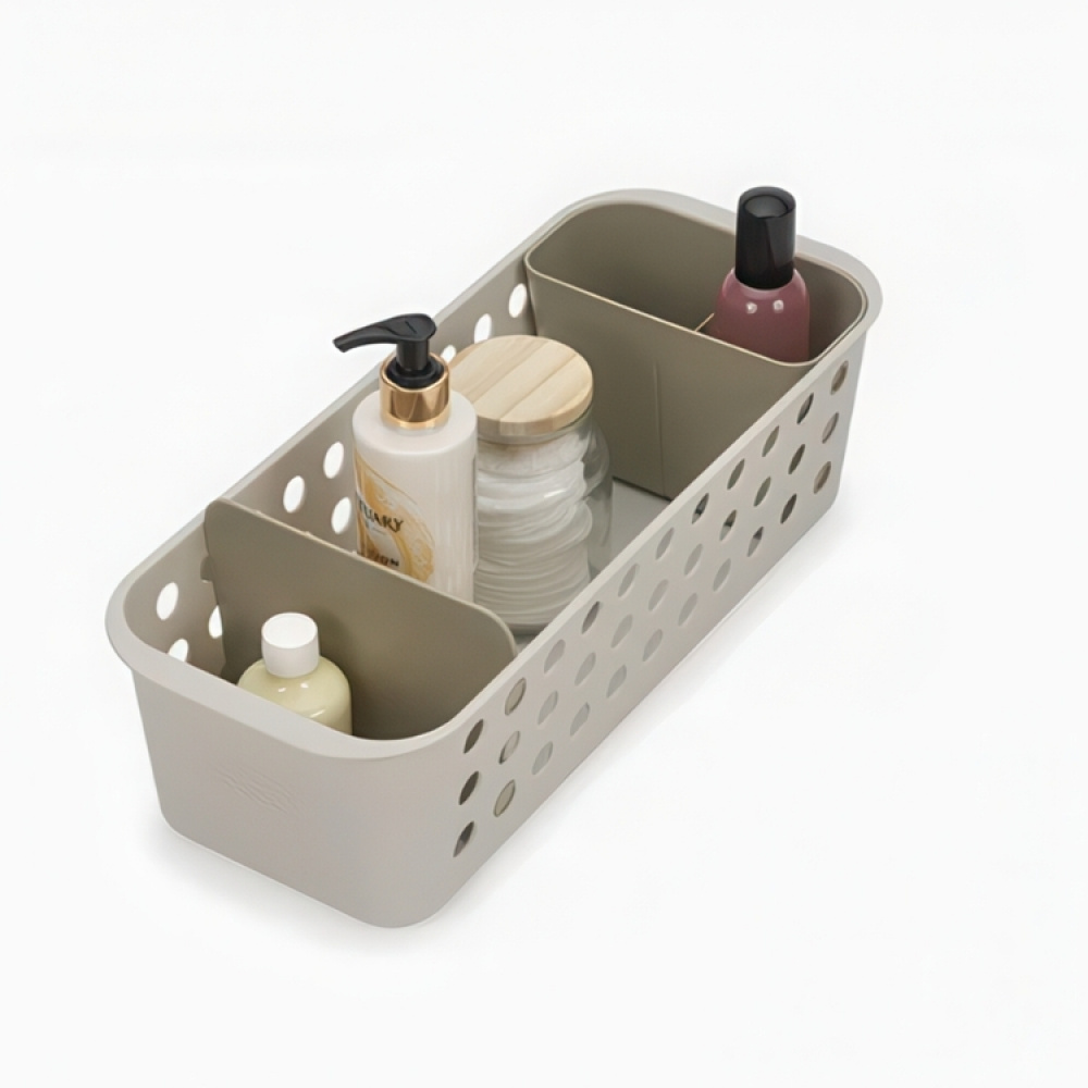 Storage Basket, , EASY STORE SLIMLINE, 16 x 40 x H 13 cm, Joseph Joseph, Lightgrey in the group Storage / Storage boxes / JosephJoseph storage boxes at SmartaSaker.se (40773)