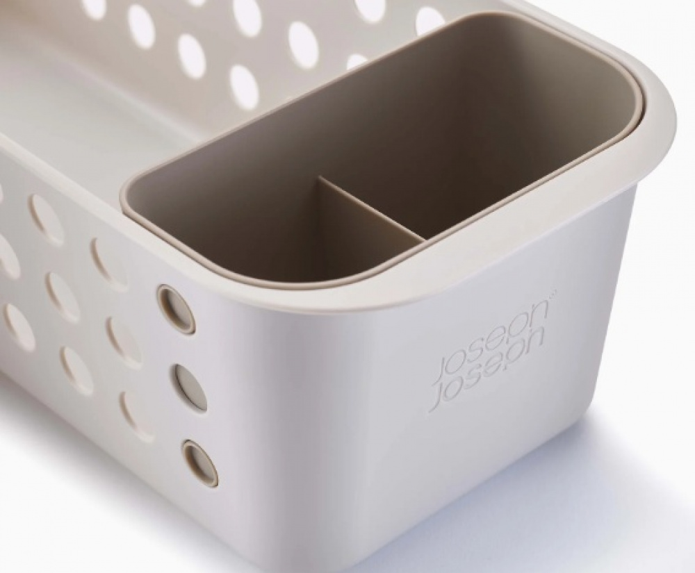 Storage Basket, , EASY STORE SLIMLINE, 16 x 40 x H 13 cm, Joseph Joseph, Lightgrey in the group Storage / Storage boxes / JosephJoseph storage boxes at SmartaSaker.se (40773)