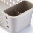 Storage Basket, , EASY STORE SLIMLINE, 16 x 40 x H 13 cm, Joseph Joseph, Lightgrey Storage Basket, , EASY STORE SLIMLINE, 16 x 40 x H 13 cm, Joseph Joseph, Lightgrey