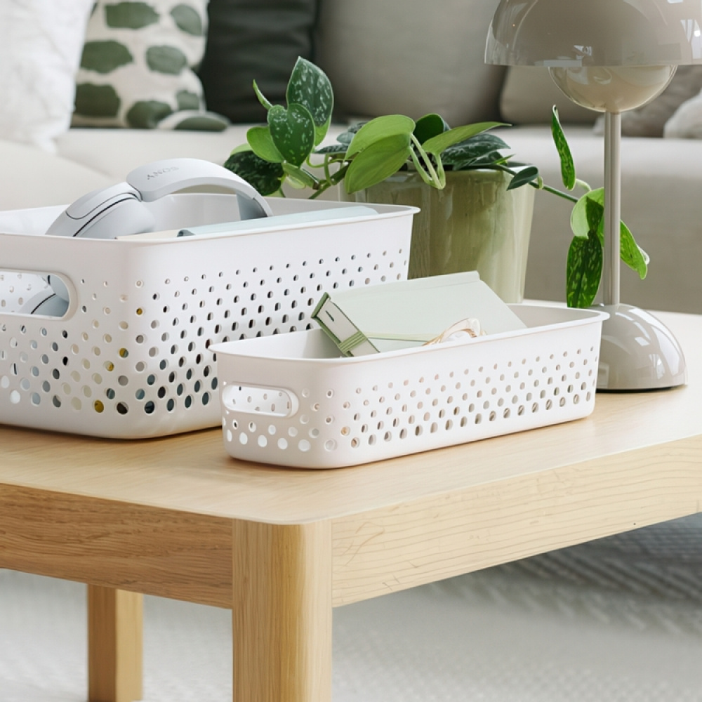 Storage Basket, Oblong, SMARTSTORE ESSENCE SLIM, 29,5 x 10 x H 6,5 cm in the group Storage / Storage boxes at SmartaSaker.se (40774)