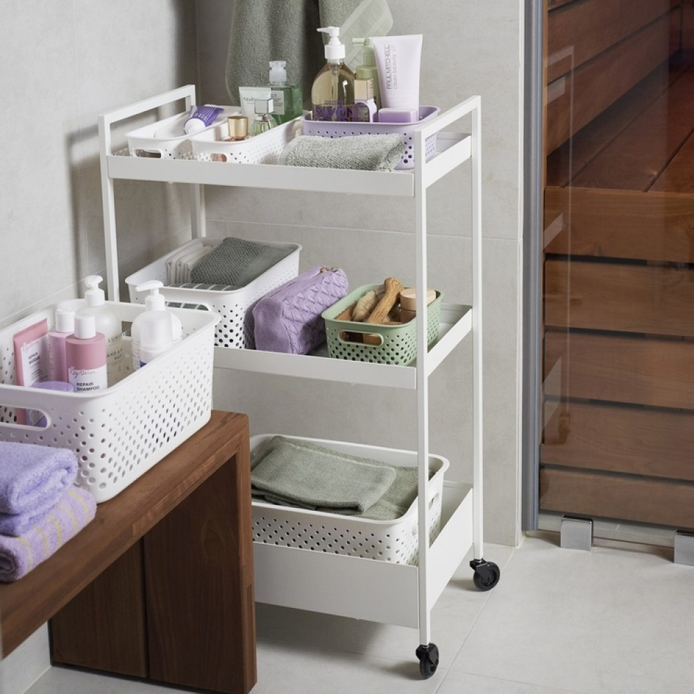 Storage Basket, SMARTSTORE ESSENCE MEDIUM, 29,5 x 20,5 x H 12 cm in the group Storage / Storage boxes / SmartStore storage boxes at SmartaSaker.se (40776)