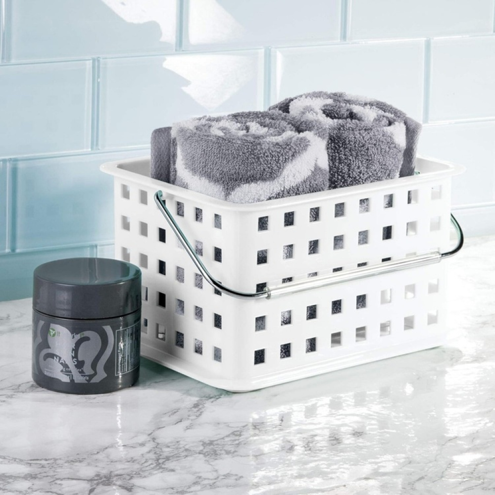 Storage Caddy, stackable, SPA BASKET, 17 x 22 x H 13 cm in the group Storage / Bathroom storage at SmartaSaker.se (40778)