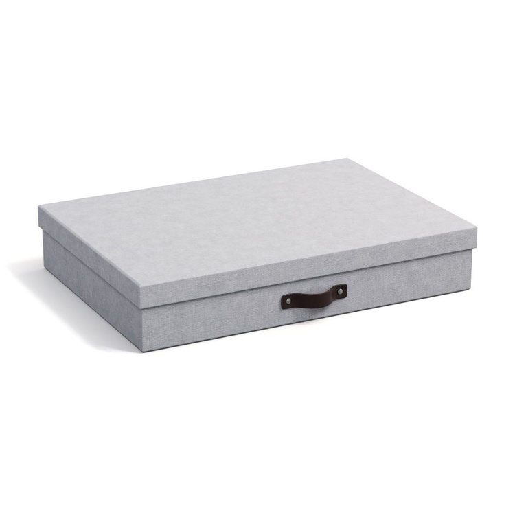 Storage box A3, BIGSO SVERKER CANVAS, 43,5 x 31 x H 8,5 cm in the group Storage / Storage boxes / BigSo storage boxes at SmartaSaker.se (40780)