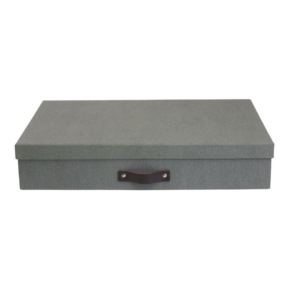 Storage box A3, BIGSO SVERKER CANVAS, 43,5 x 31 x H 8,5 cm in the group Storage / Storage boxes / BigSo storage boxes at SmartaSaker.se (40780)