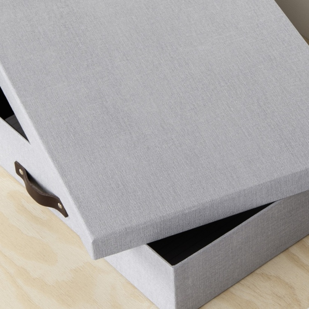 Storage box A3, BIGSO SVERKER CANVAS, 43,5 x 31 x H 8,5 cm in the group Storage / Storage boxes / BigSo storage boxes at SmartaSaker.se (40780)