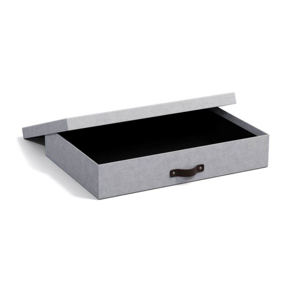 Storage box A3, BIGSO SVERKER CANVAS, 43,5 x 31 x H 8,5 cm in the group Storage / Storage boxes / BigSo storage boxes at SmartaSaker.se (40780)