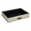 Storage box A3, BIGSO SVERKER CANVAS, 43,5 x 31 x H 8,5 cm, Beige Storage box A3, BIGSO SVERKER CANVAS, 43,5 x 31 x H 8,5 cm, Beige