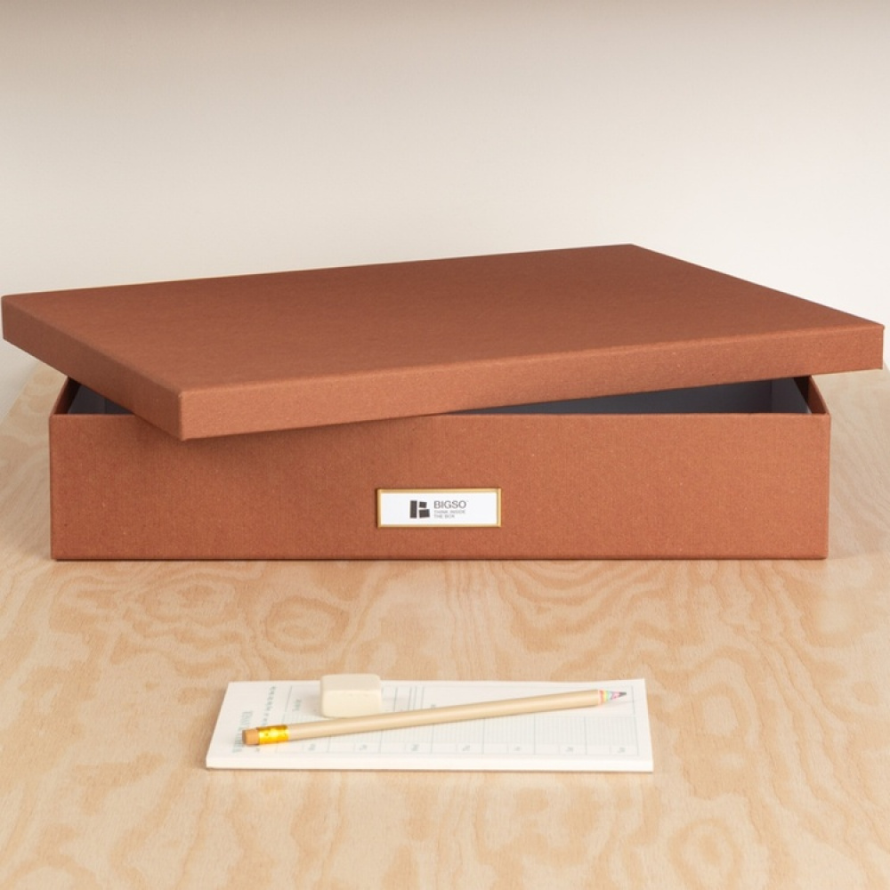 Storage box A3, BIGSO SVERKER RESTORE, 43,5 x 31 x H 8,5 cm in the group Storage / Storage boxes / BigSo storage boxes at SmartaSaker.se (40782)