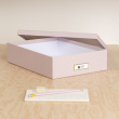 Storage box A4 +, BIGSO OSKAR RESTORE, 35 x 26 x H 8,5 cm, Rose