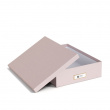 Storage box A4 +, BIGSO OSKAR RESTORE, 35 x 26 x H 8,5 cm, Rose