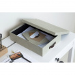Storage box A4 +, BIGSO OSKAR CANVAS, 35 x 26 x H 8,5 cm