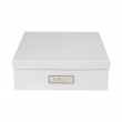 Storage box A4, Oskar, Bigso, White