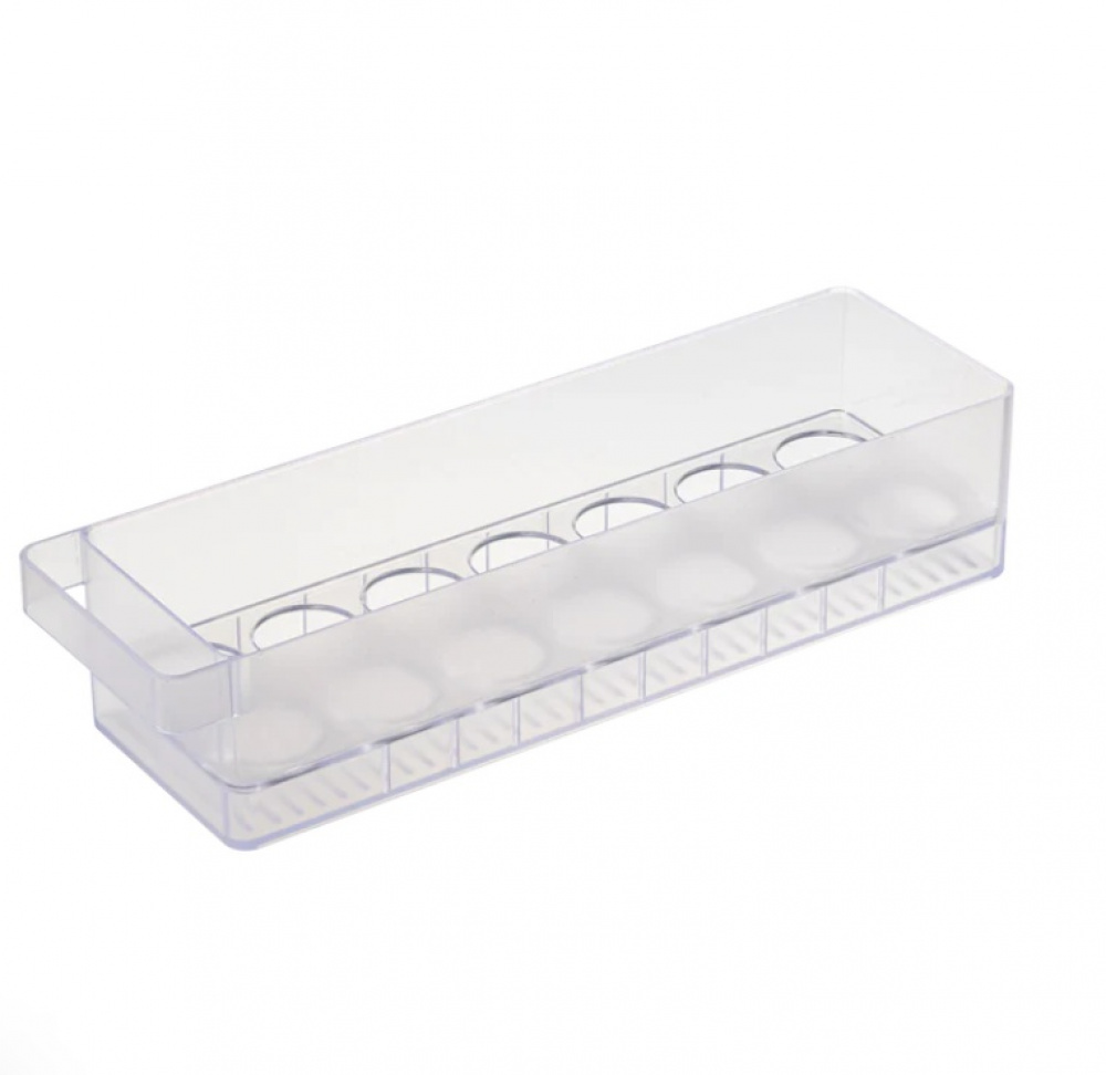 Storage box for 14 Eggs, Stackable, TOWER MODERN EGG TRAY , Yamazaki, Tranparent in the group Storage / Kitchen storage / Fridge storage at SmartaSaker.se (40792)