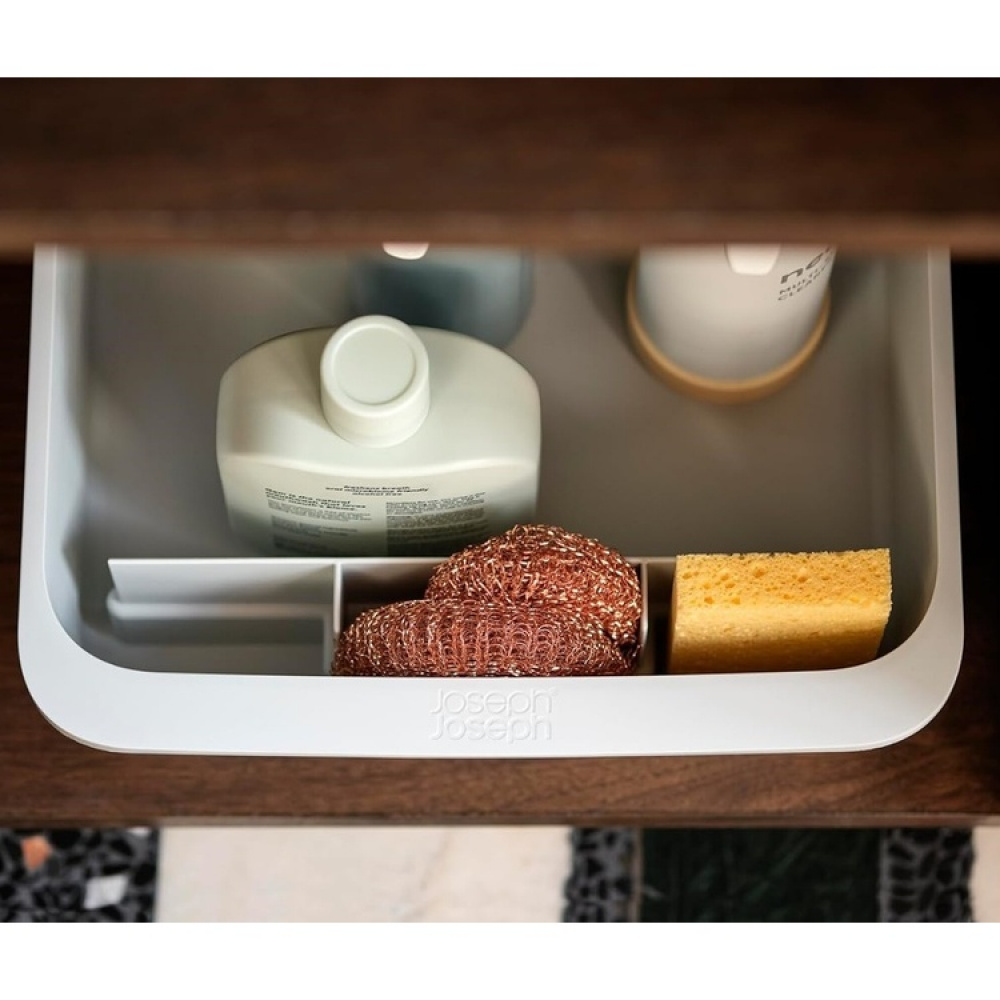 Storage Caddy with easy pull wheels, EASY ACCSESS, 46,5 x 30,5 x H 11 cm, Joseph Joseph, Grey in the group Storage / Kitchen storage / Kitchen cabinet organizers / Under sink storage at SmartaSaker.se (40794)