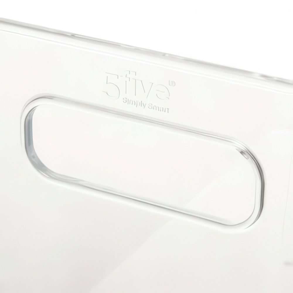 Storage Box in clear plastic, SELENA, 31 x 15 x H 15 cm, Clear in the group Storage / Storage boxes at SmartaSaker.se (40802)