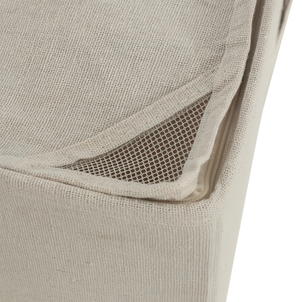 Storage Box, DRESSY RIGID BOX, 44,5 x 45,5 x H 20 cm, Beige in the group Storage / Storage boxes at SmartaSaker.se (40809)