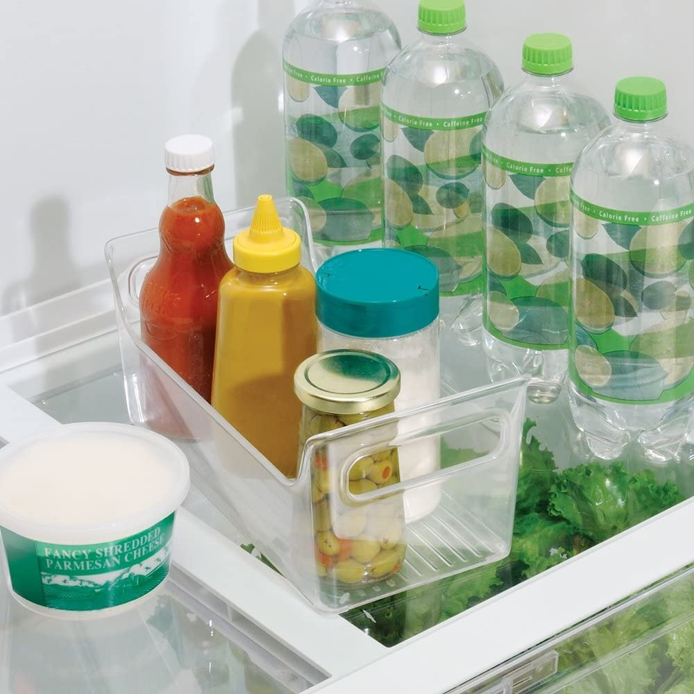 Storage Basket, Built in handels, CONDIMENT CADDY, 28 x14 x H 12,5 cm, Clear in the group Storage / Kitchen storage / Kitchen cabinet organizers at SmartaSaker.se (40812)