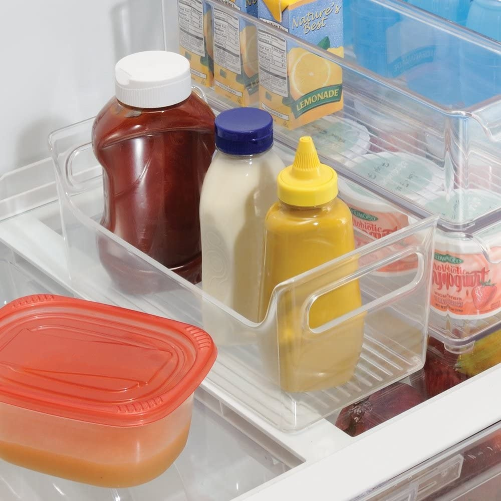 Storage Basket, Built in handels, CONDIMENT CADDY, 28 x14 x H 12,5 cm, Clear in the group Storage / Kitchen storage / Kitchen cabinet organizers at SmartaSaker.se (40812)