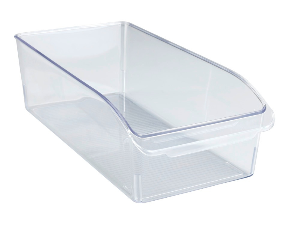 Storage box with handle, MEDIUM CABINET-ORGANIZER, 31 x 15 x H 9,5 cm, Clear in the group Storage / Kitchen storage / Kitchen cabinet organizers at SmartaSaker.se (40814)