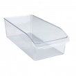Storage box with handle, MEDIUM CABINET-ORGANIZER, 31 x 15 x H 9,5 cm, Clear Storage box with handle, MEDIUM CABINET-ORGANIZER, 31 x 15 x H 9,5 cm, Clear