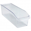 Storage box with handle, SMALL CABINET-ORGANIZER, 31 x 10 x H 9,5 cm, Clear Storage box with handle, SMALL CABINET-ORGANIZER, 31 x 10 x H 9,5 cm, Clear