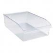 Storage box with handle, LARGE CABINET-ORGANIZER, 31 x 20 x H 9,5 cm, Clear Storage box with handle, LARGE CABINET-ORGANIZER, 31 x 20 x H 9,5 cm, Clear
