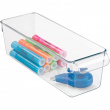 Storage box with handle, Slim, PULLZ SMALL ORGANISER, 29,2 x 10,2 x H 9 cm, Transparent Storage box with handle, Slim, PULLZ SMALL ORGANISER, 29,2 x 10,2 x H 9 cm, Transparent