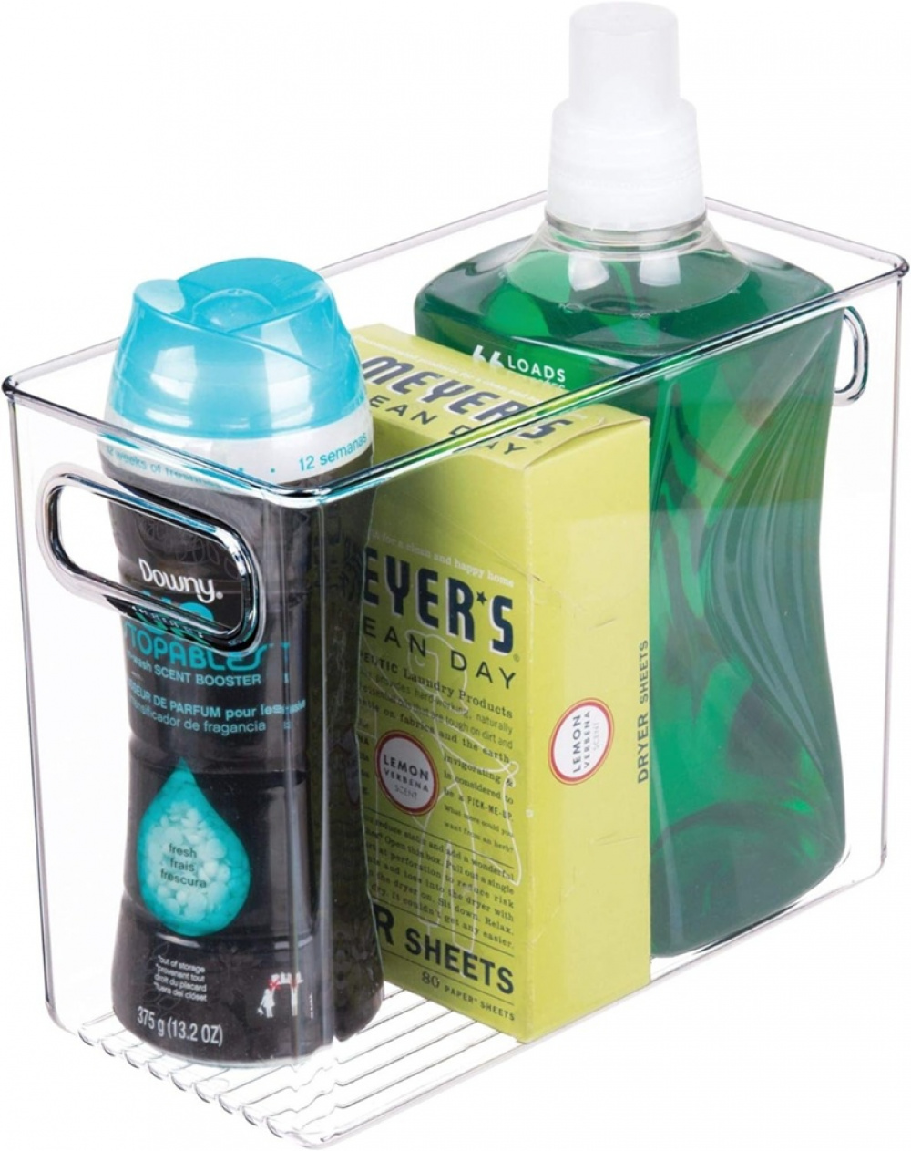 Storage Basket, ID NARROW PANTRY BIN, 25,4 x 12,7 x H 20,3 cm, Transparent in the group Storage / Kitchen storage / Kitchen cabinet organizers at SmartaSaker.se (40829)