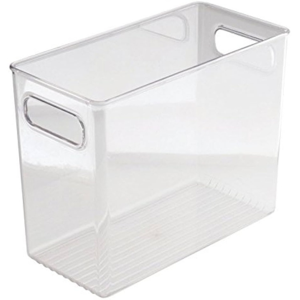 Storage Basket, ID NARROW PANTRY BIN, 25,4 x 12,7 x H 20,3 cm, Transparent in the group Storage / Kitchen storage / Kitchen cabinet organizers at SmartaSaker.se (40829)