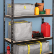 Multipurpose Cover, 90 L TAURUS SUPER TOUGH LARGE, 45 x 45 x H 45 cm, Silver grey / Yellow Multipurpose Cover, 90 L TAURUS SUPER TOUGH LARGE, 45 x 45 x H 45 cm, Silver grey / Yellow